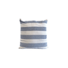 Blue and White Striped Scatter Cushion - The Hideaway