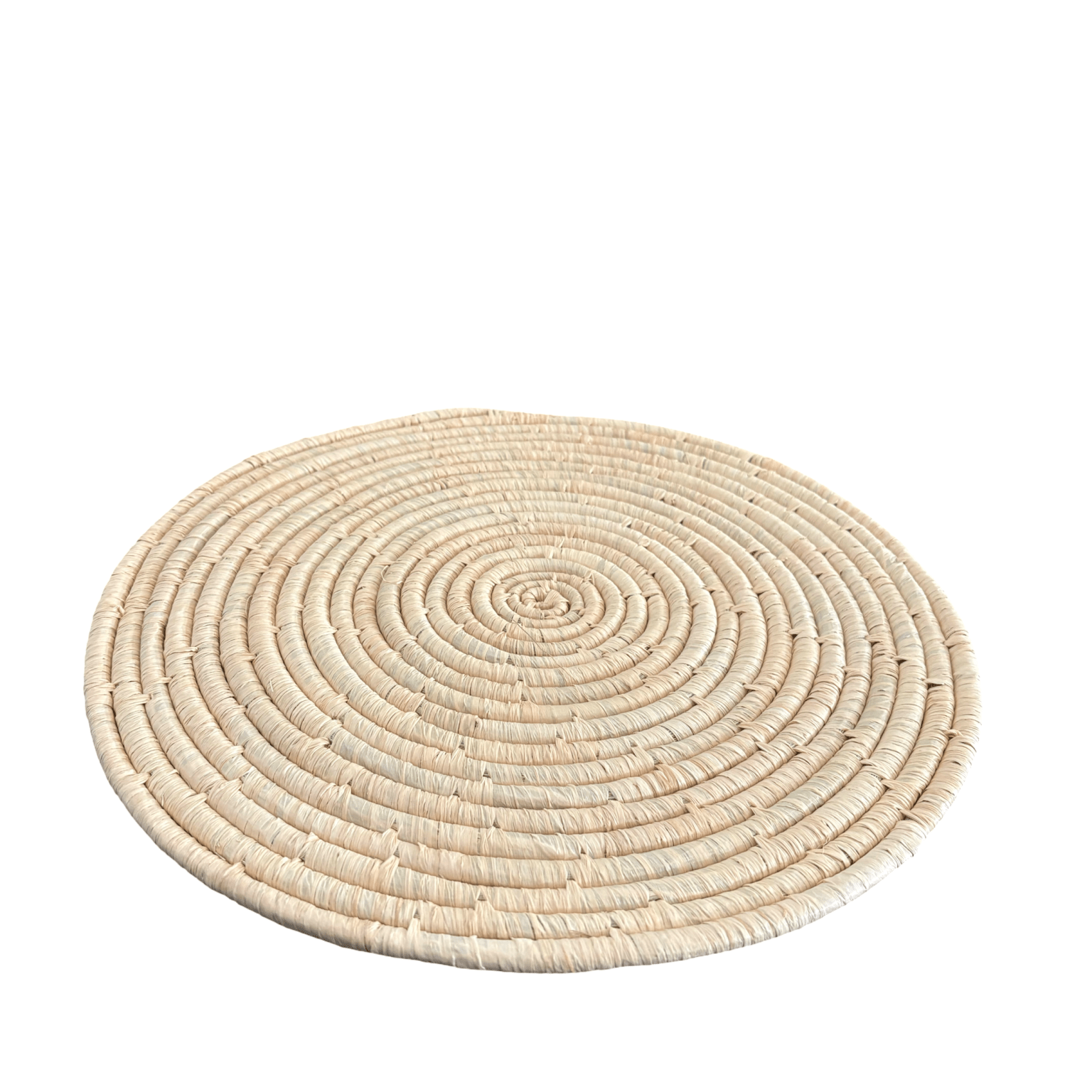 Round Raffia Placemat - The Hideaway