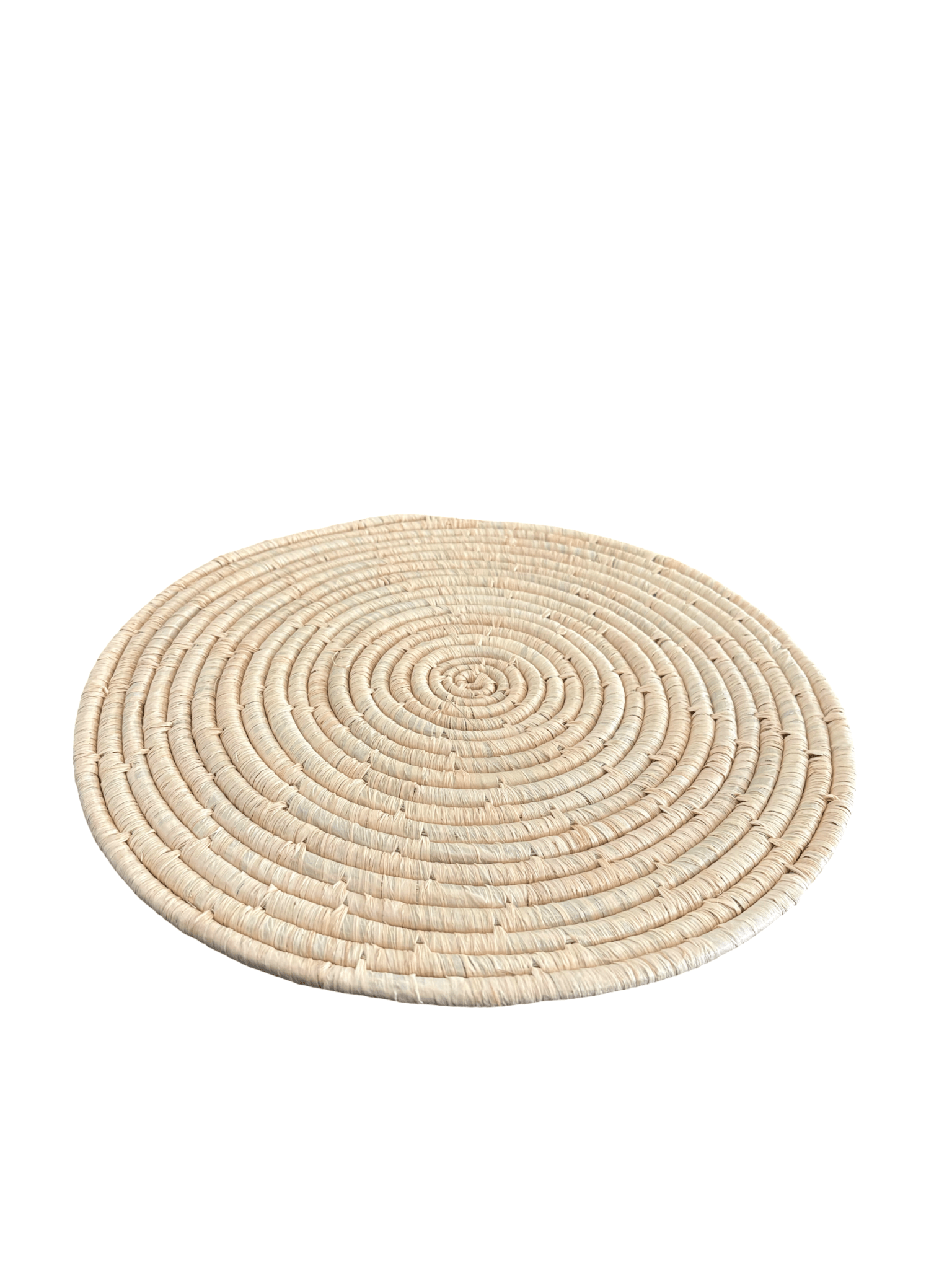 Round Raffia Placemat - The Hideaway