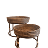 Rattan Side Table - The Hideaway