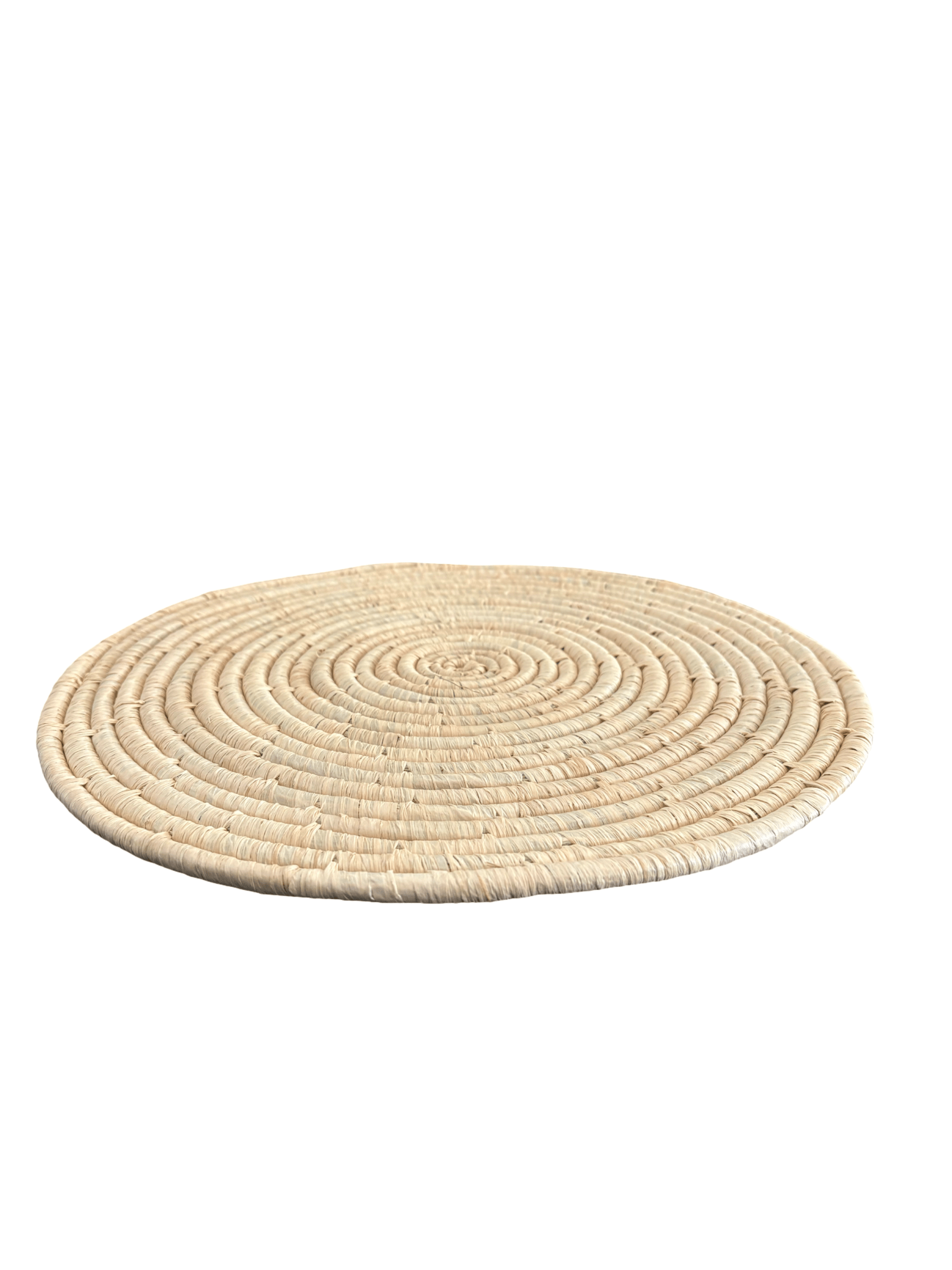 Round Raffia Placemat - The Hideaway