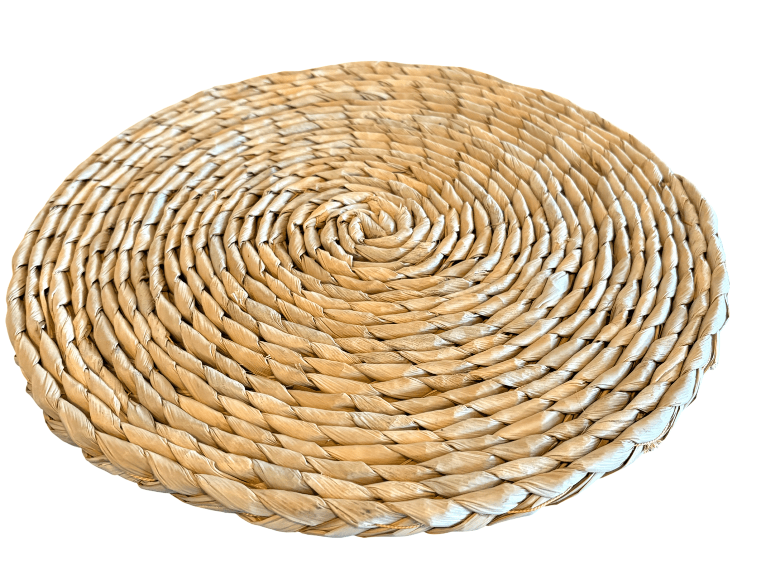 Thick Round Seagrass Placemat - The Hideaway