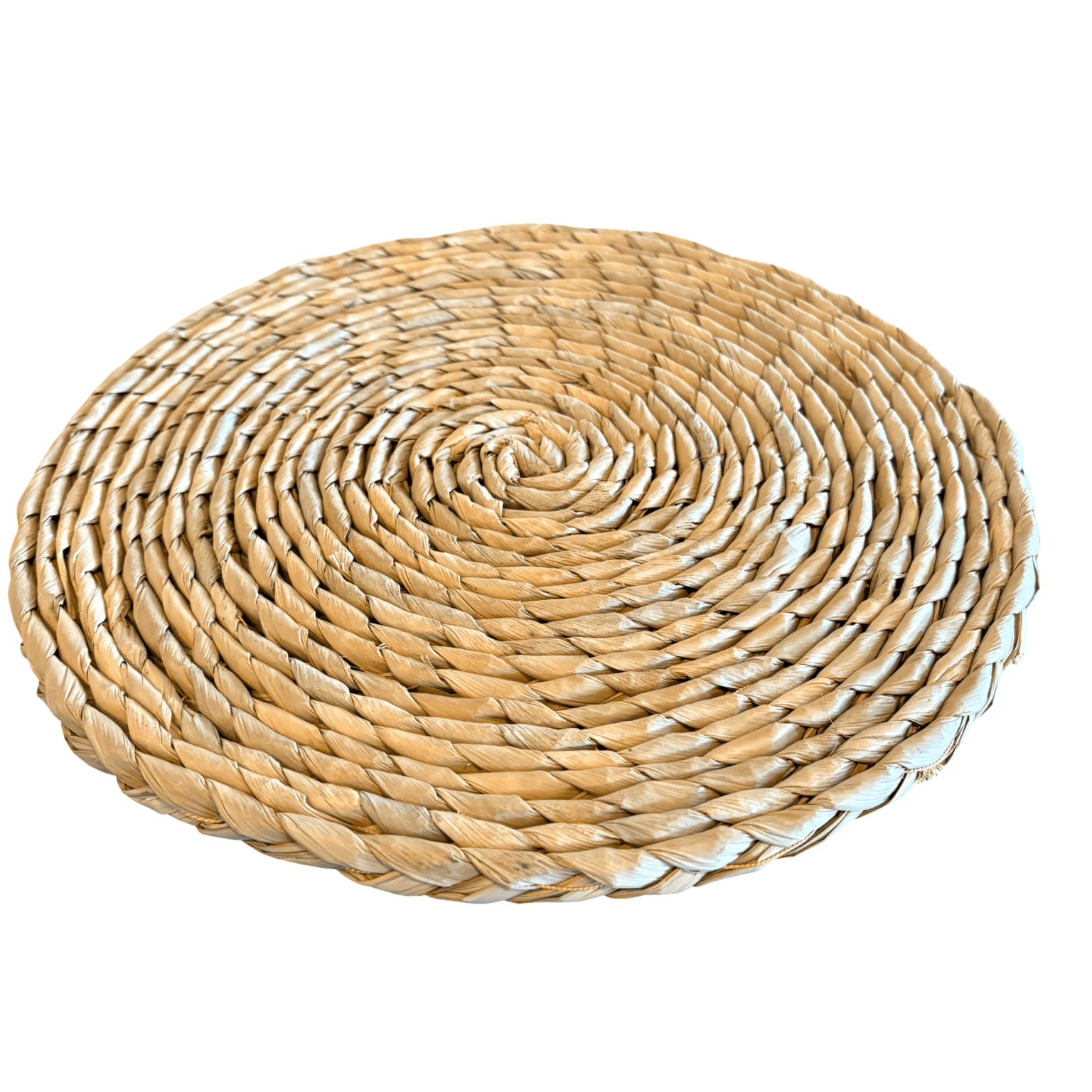 Thick Round Seagrass Placemat - The Hideaway