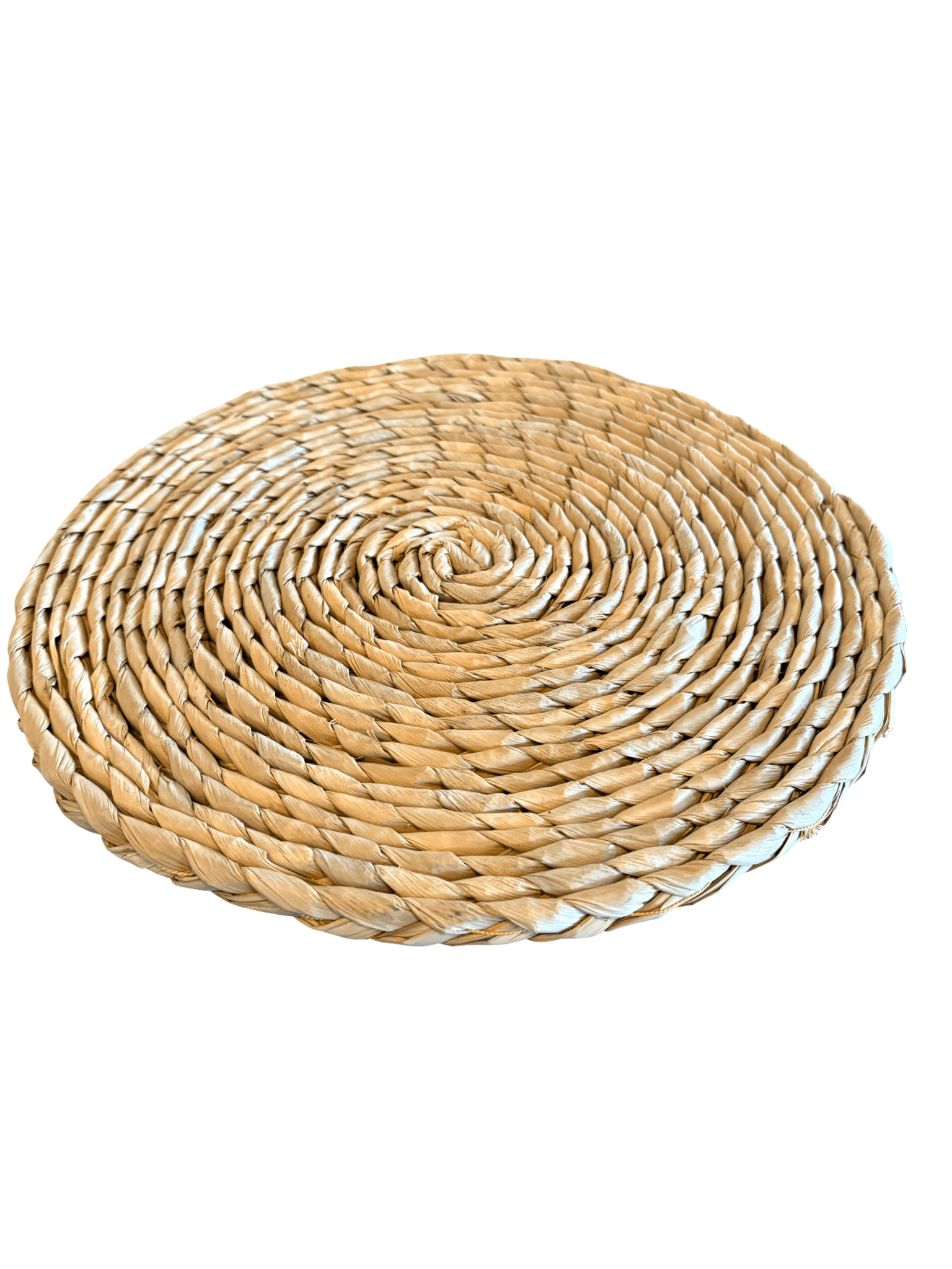 Thick Round Seagrass Placemat - The Hideaway