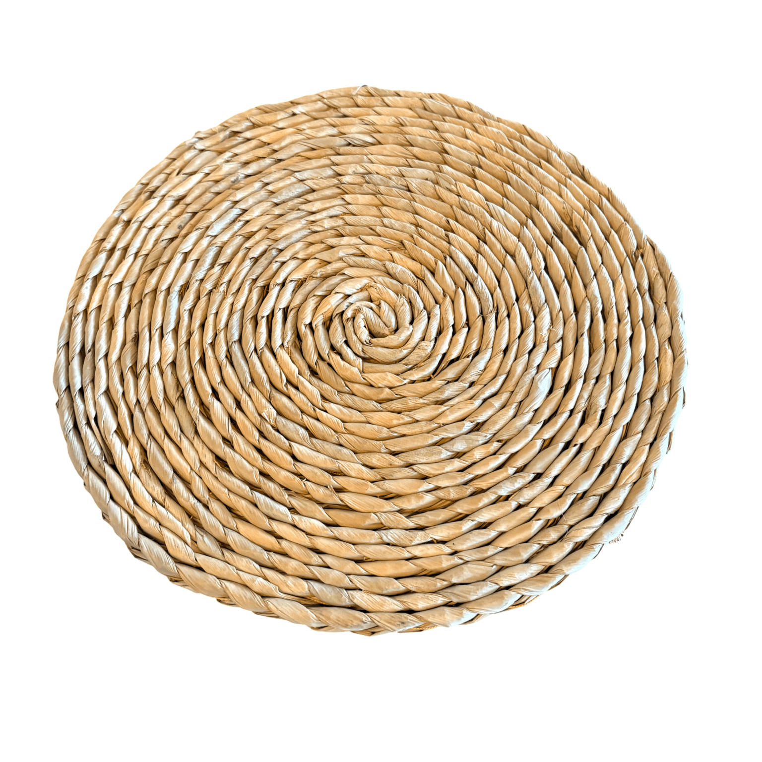 Thick Round Seagrass Placemat - The Hideaway
