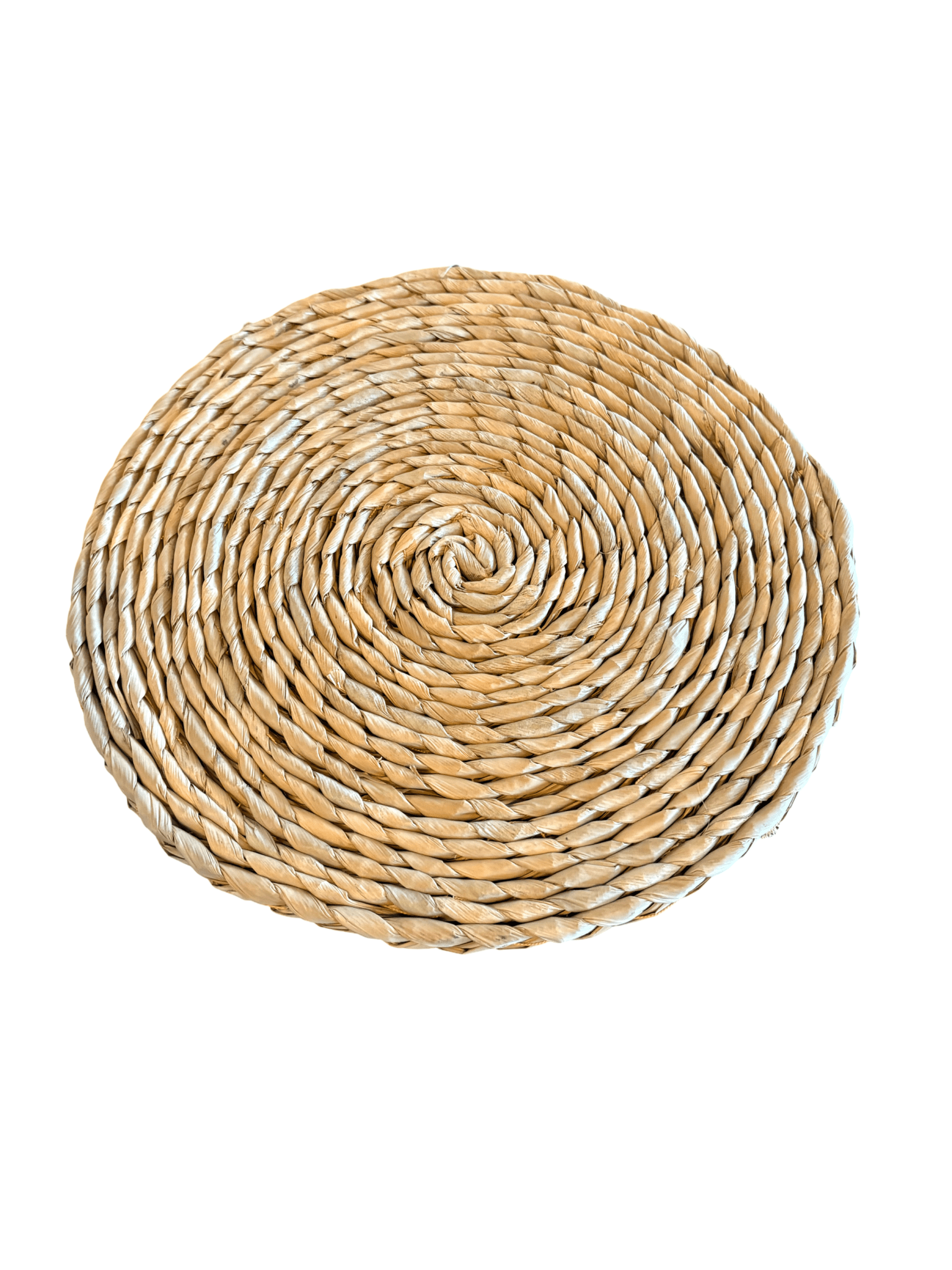 Thick Round Seagrass Placemat - The Hideaway