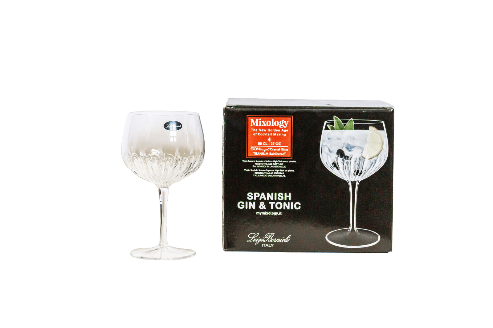 Luigi Bormioli Mixology Spanish G&T Glasses - The Hideaway