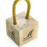 Mini Rope Doorstop with Cracks - The Hideaway