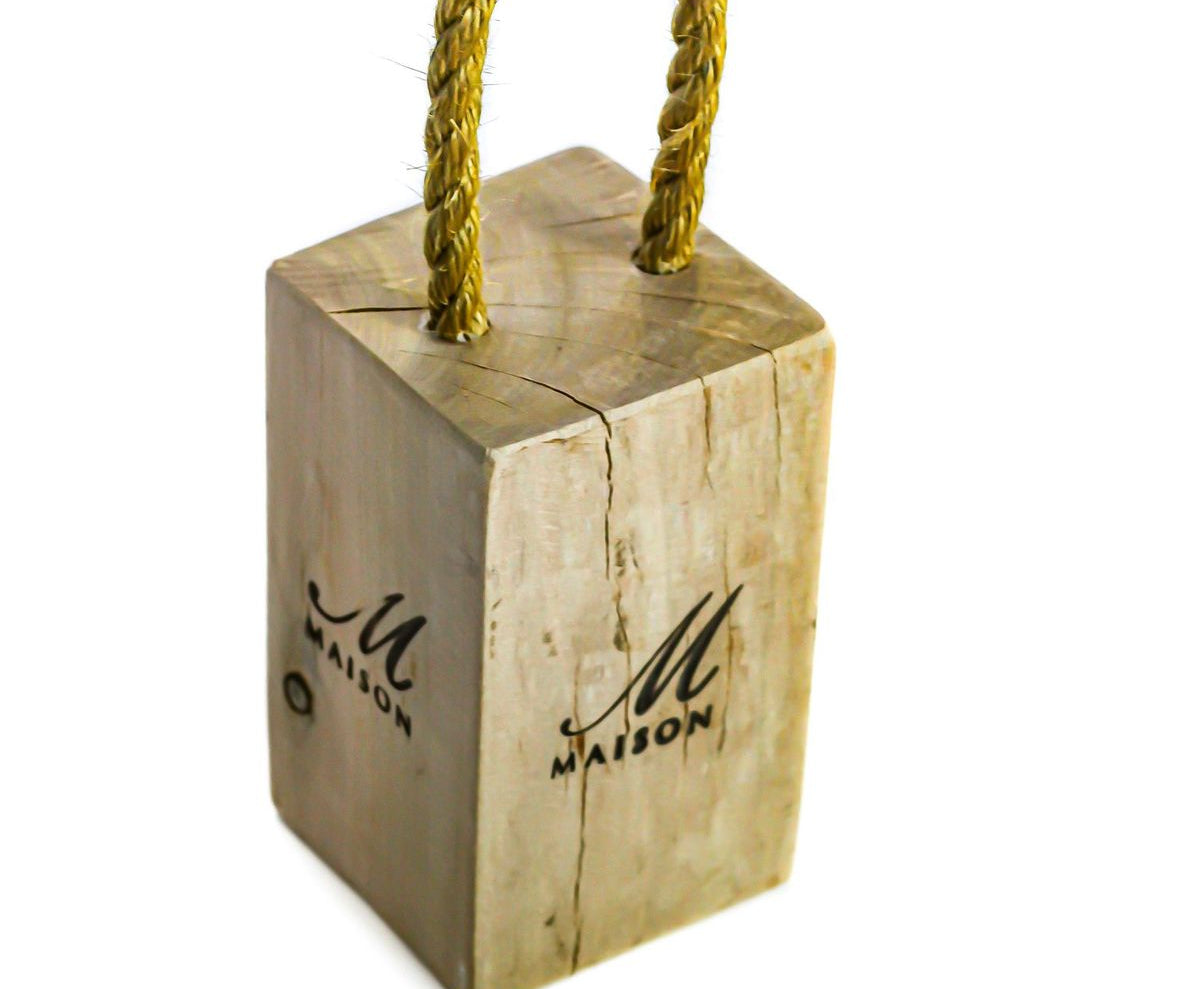 Door Stop With Cracks - Rope - The Hideaway