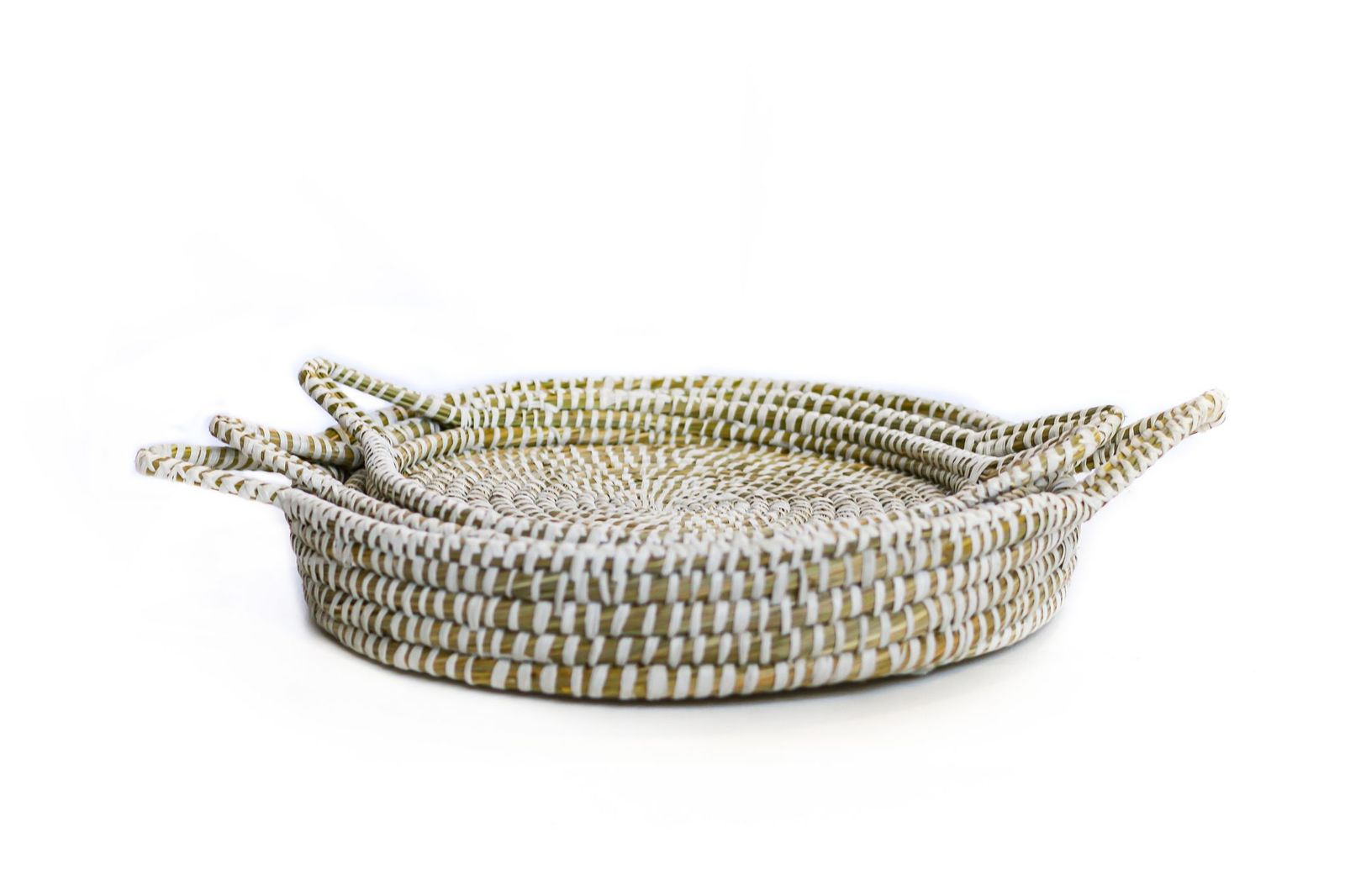 Large Round Tray with Ear Handle - The Hideaway