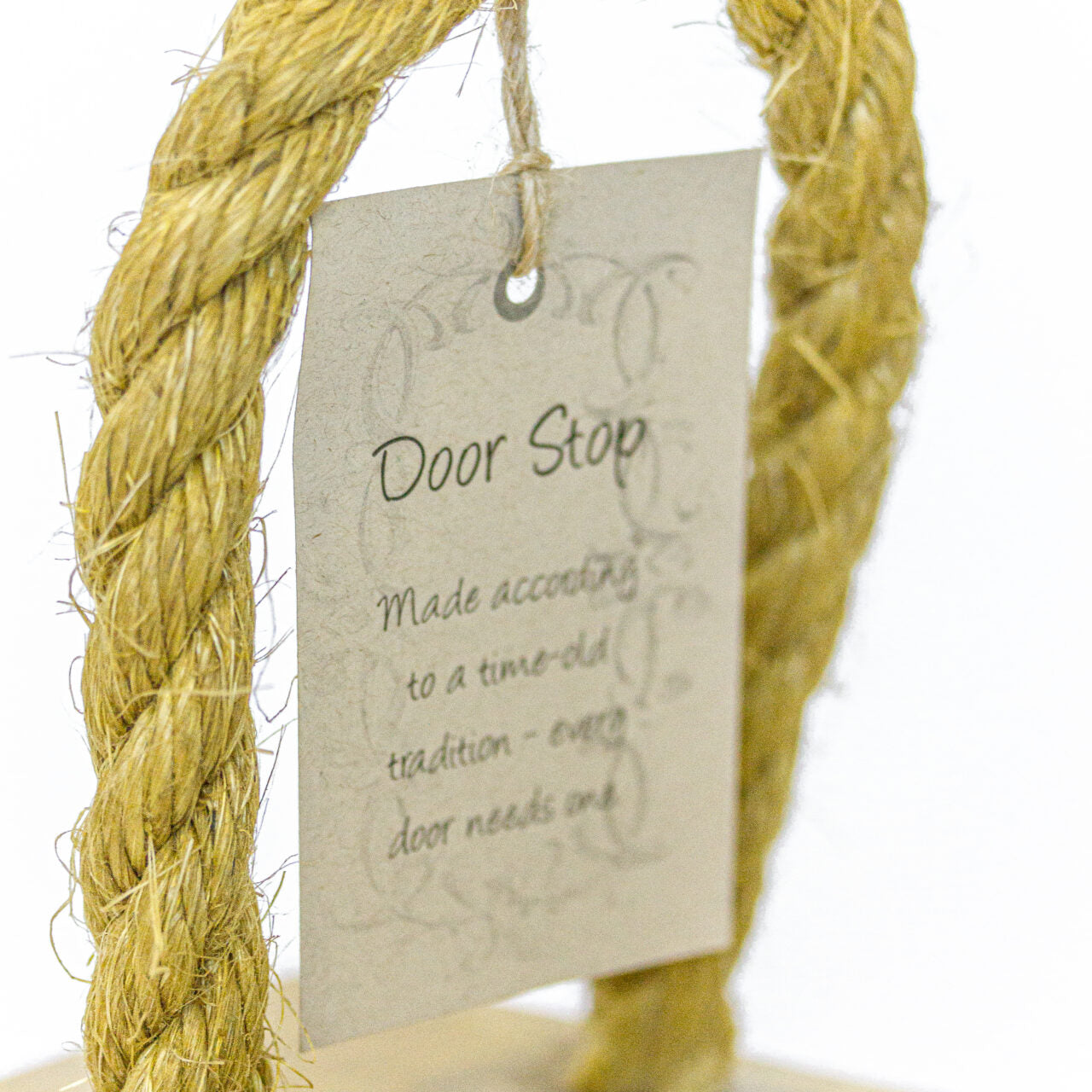 Door Stop With Cracks - Rope - The Hideaway