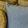 Plain Grey Scatter Cushion - The Hideaway