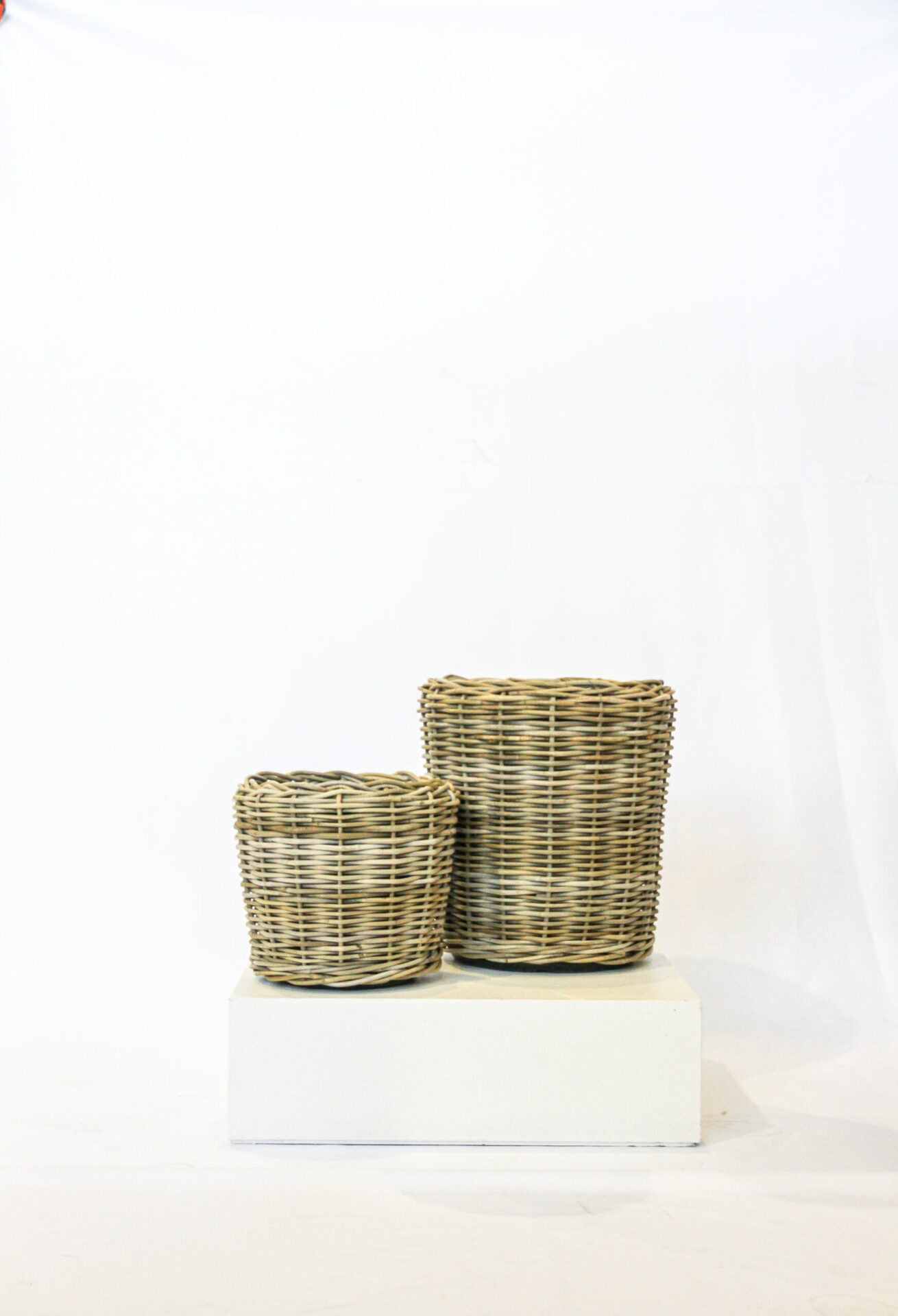 Large Rattan Planter with Lined Inner 30l - The Hideaway