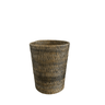 Rattan Waste Paper Basket Dark Brown - The Hideaway