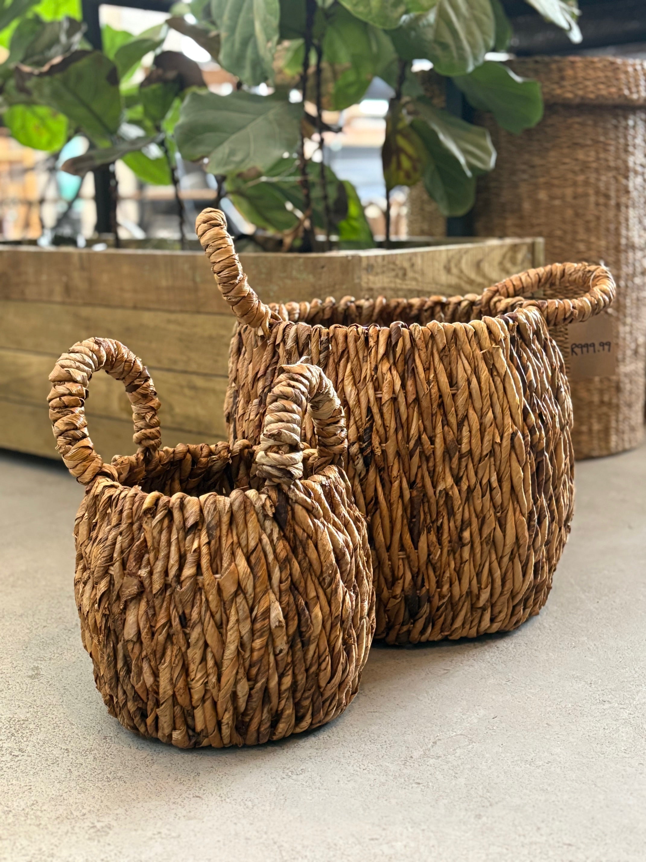 Banana Leaf Baskets