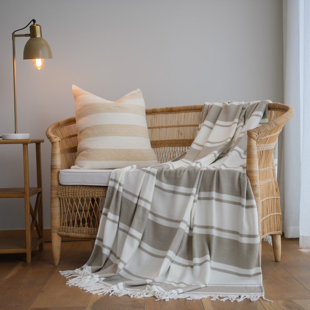 Melody Runway Cobblestone Throw - The Hideaway