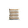 Beige and Cream Striped Scatter Cushion - The Hideaway