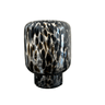 Black Dotted Vase 26cm - The Hideaway