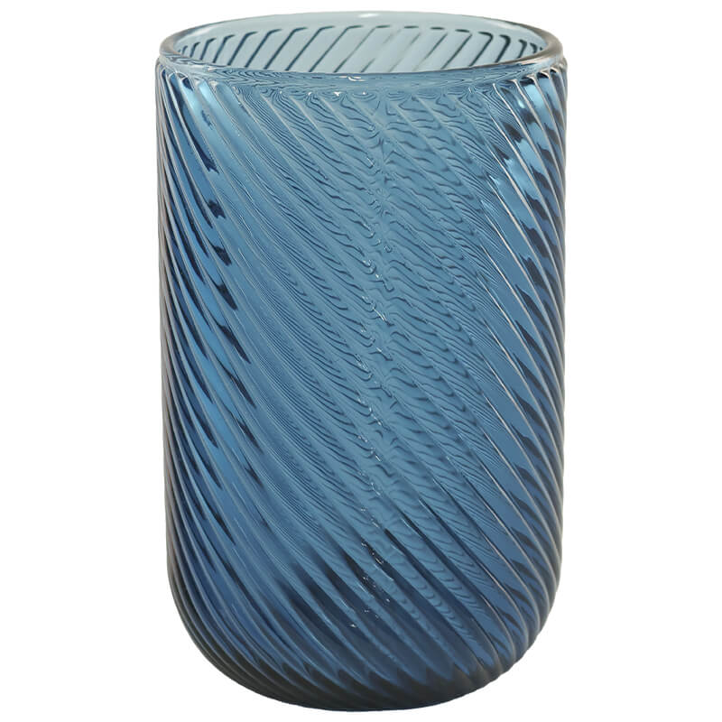Blue Swirl High Ball Glass - The Hideaway