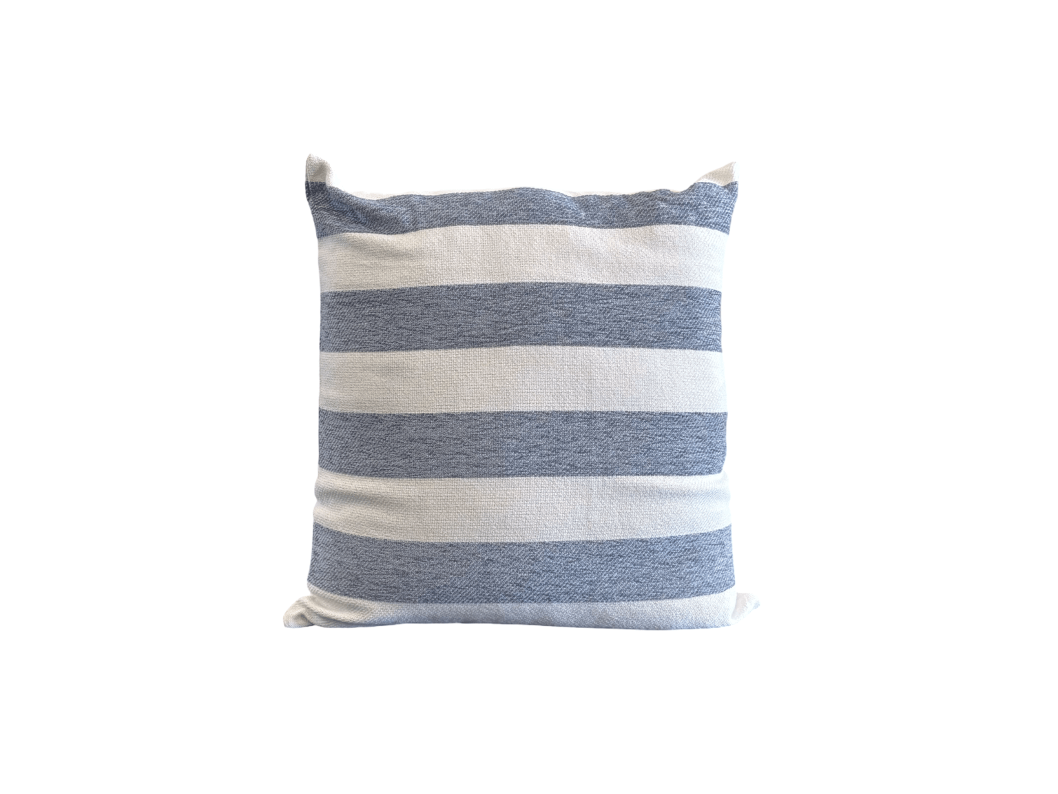 Blue and White Striped Scatter Cushion - The Hideaway