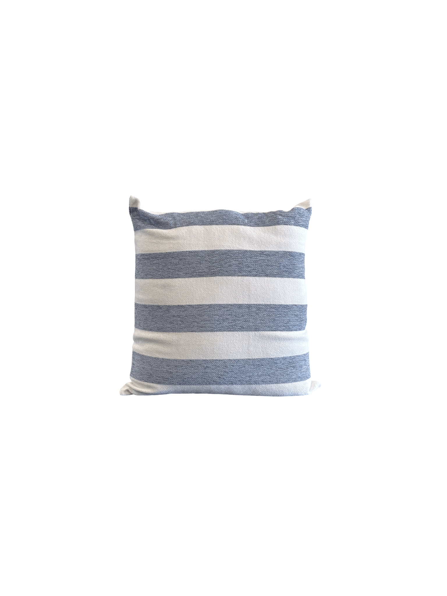 Blue and White Striped Scatter Cushion - The Hideaway