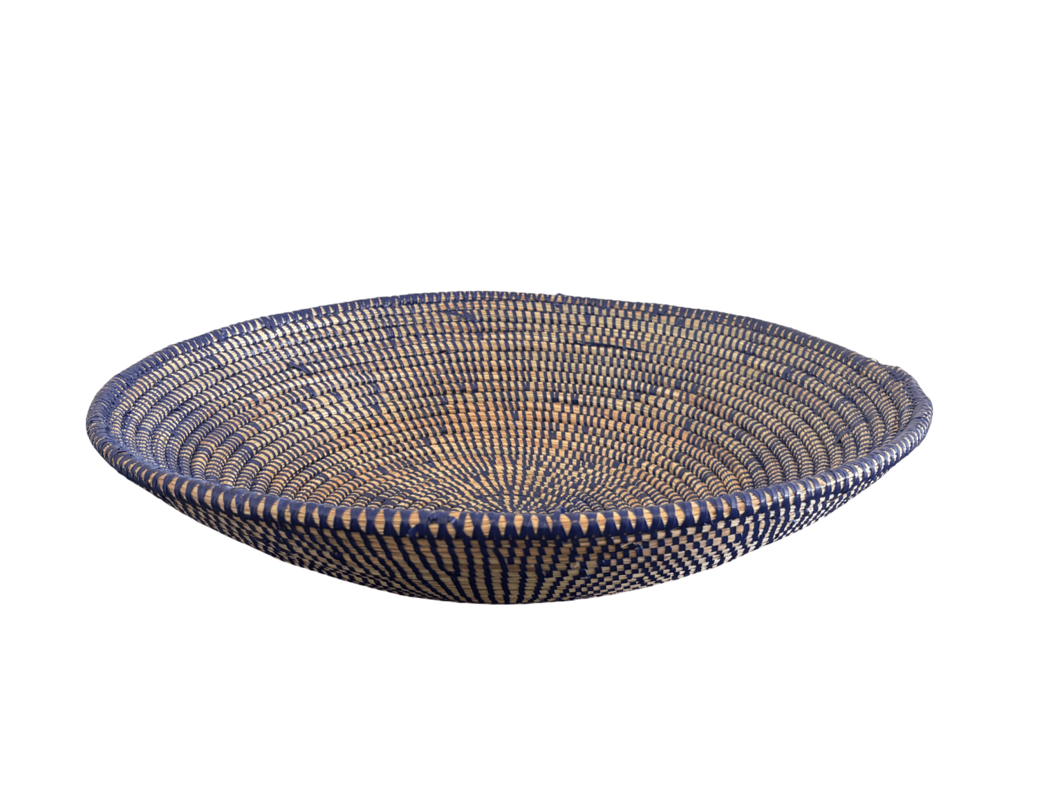 Large Blue Fele Basket - The Hideaway