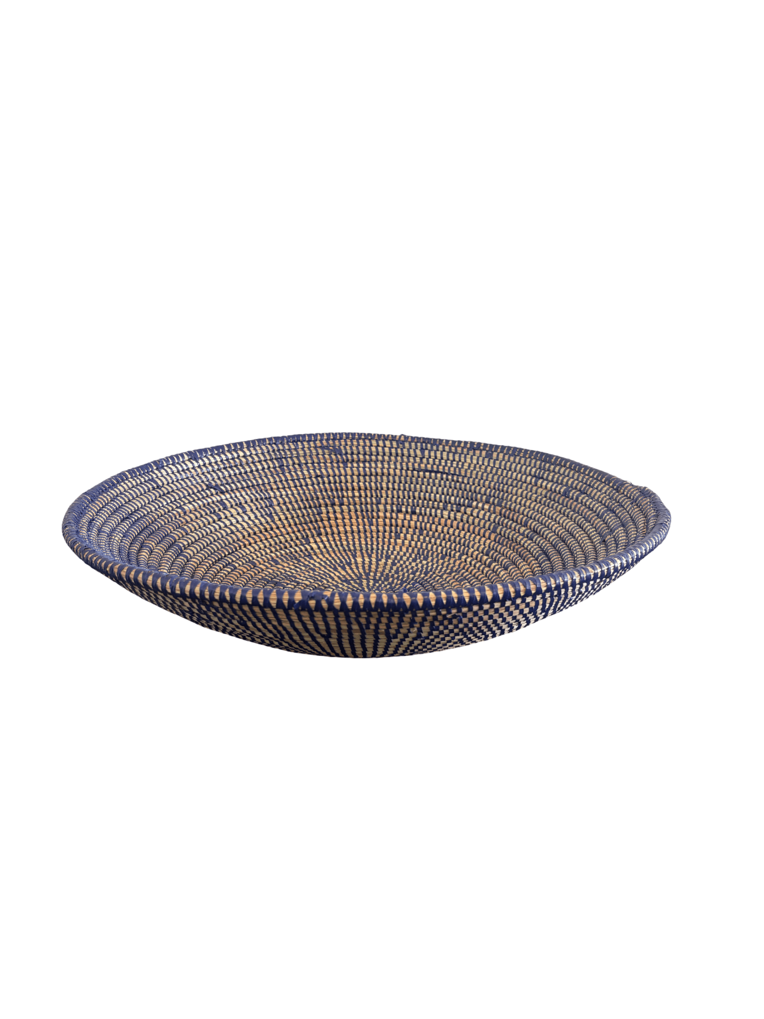 Large Blue Fele Basket - The Hideaway