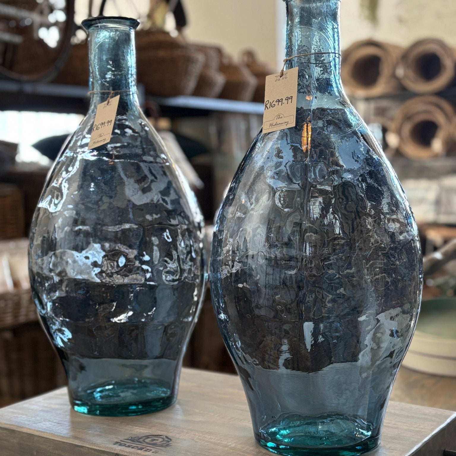 Blue Claro Vase 60cm - The Hideaway