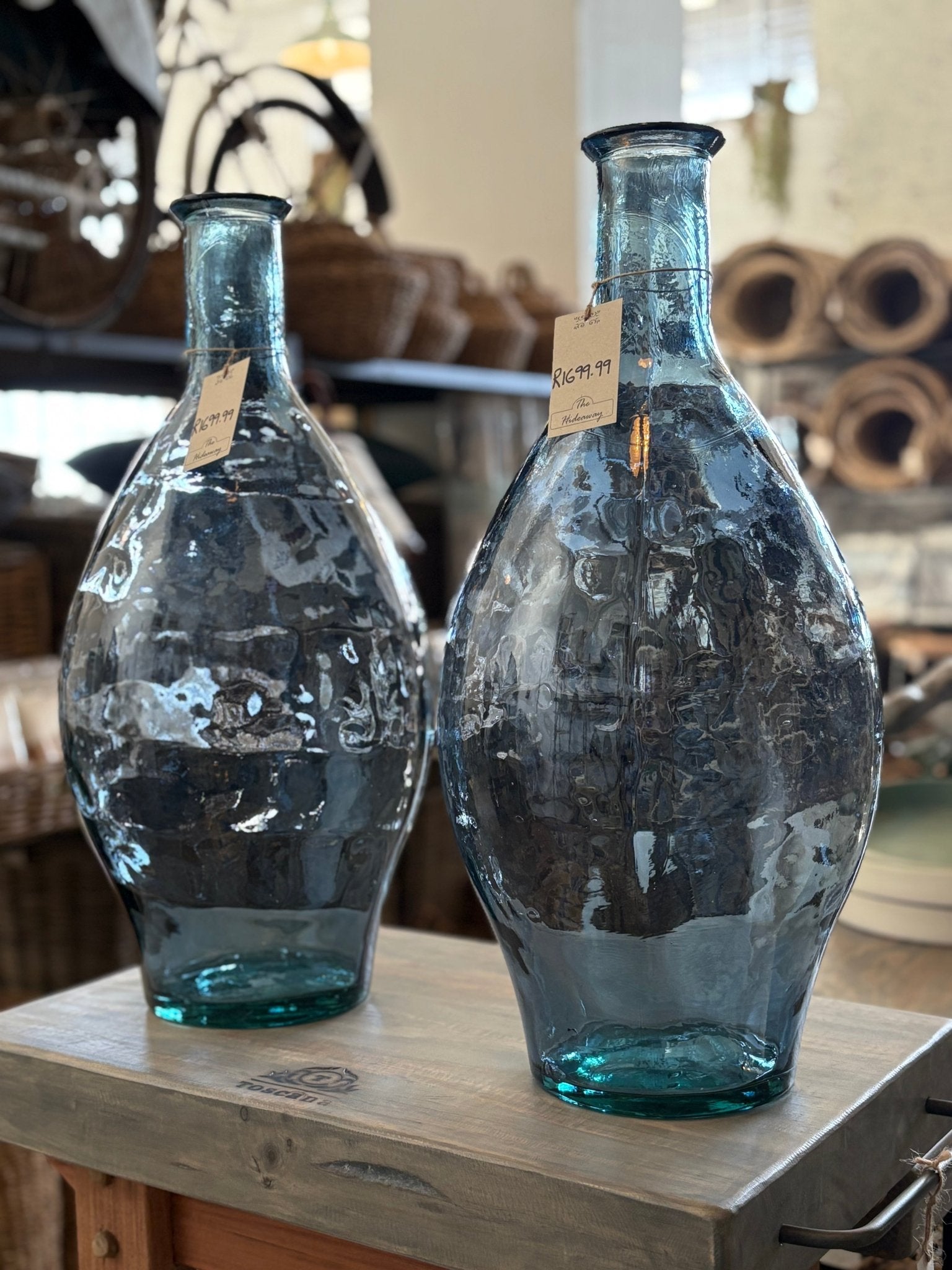 Blue Claro Vase 60cm - The Hideaway