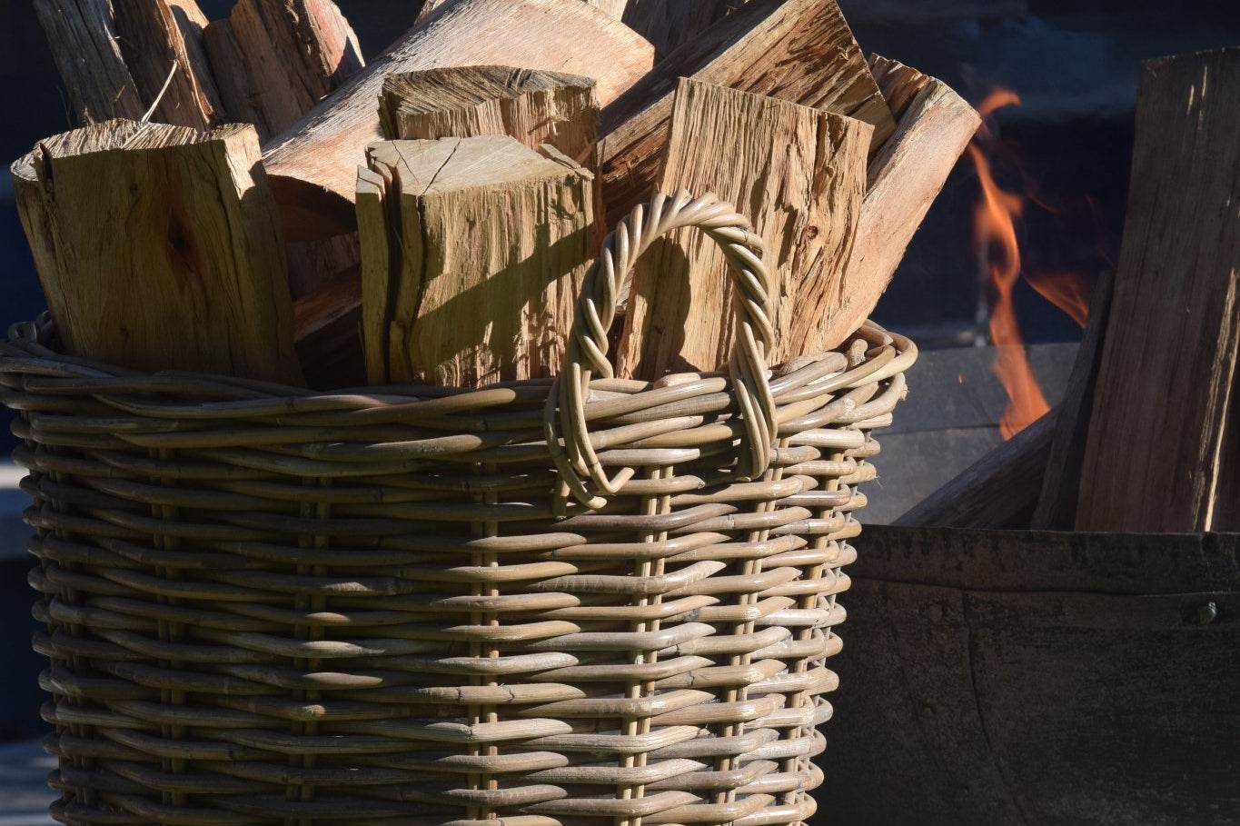 Rattan Potato Basket - The Hideaway