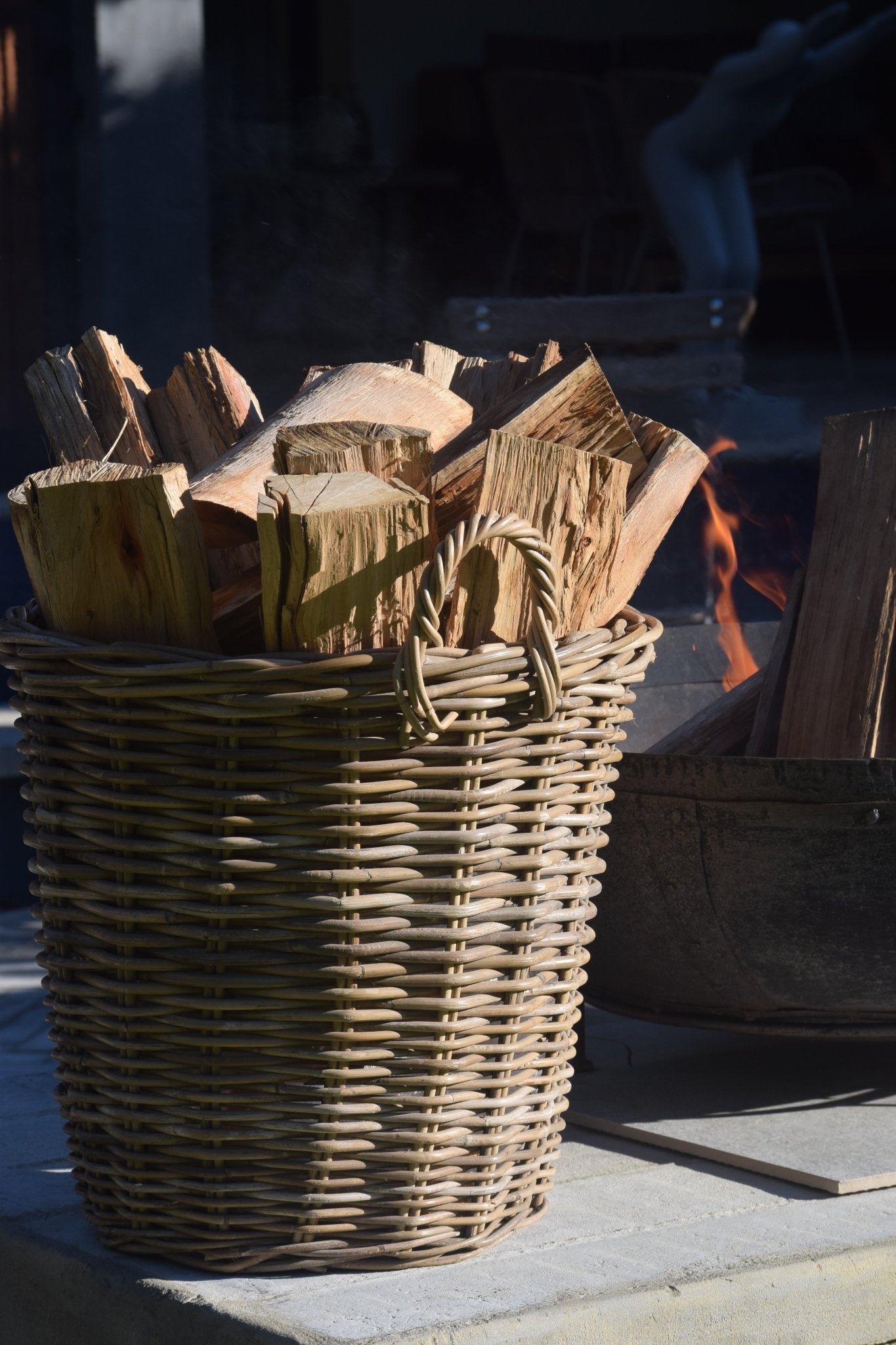 Rattan Potato Basket - The Hideaway