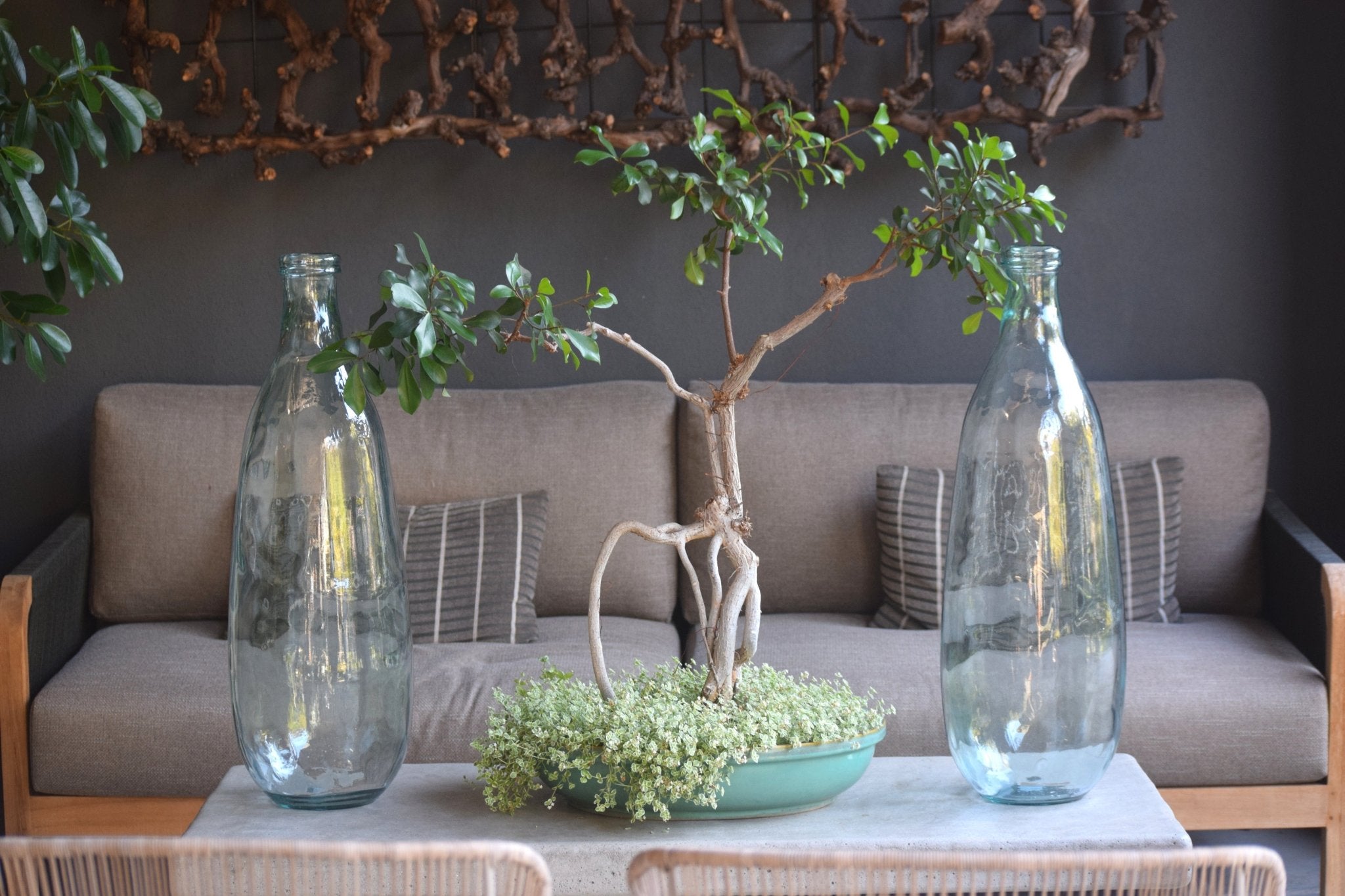 Recycled Organic Vase 75cm - The Hideaway