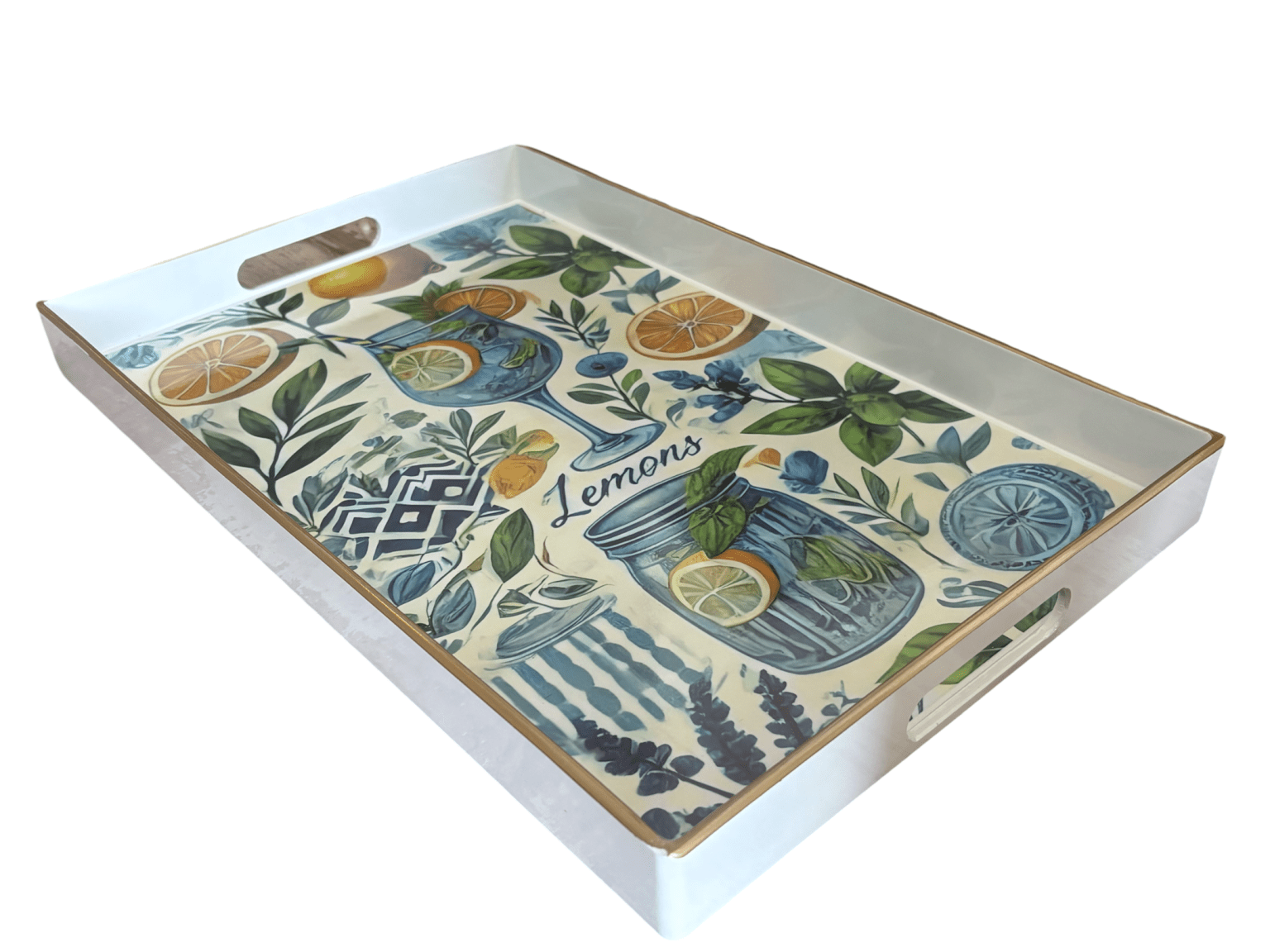 Lemon Drinks Tray - The Hideaway