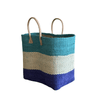 Ocean Blue Sisal Beach Basket - The Hideaway