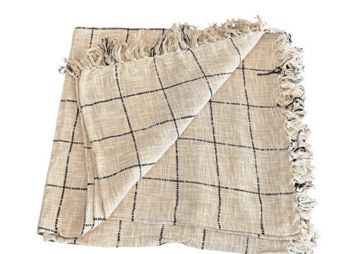 Double Line King Throw - The Hideaway