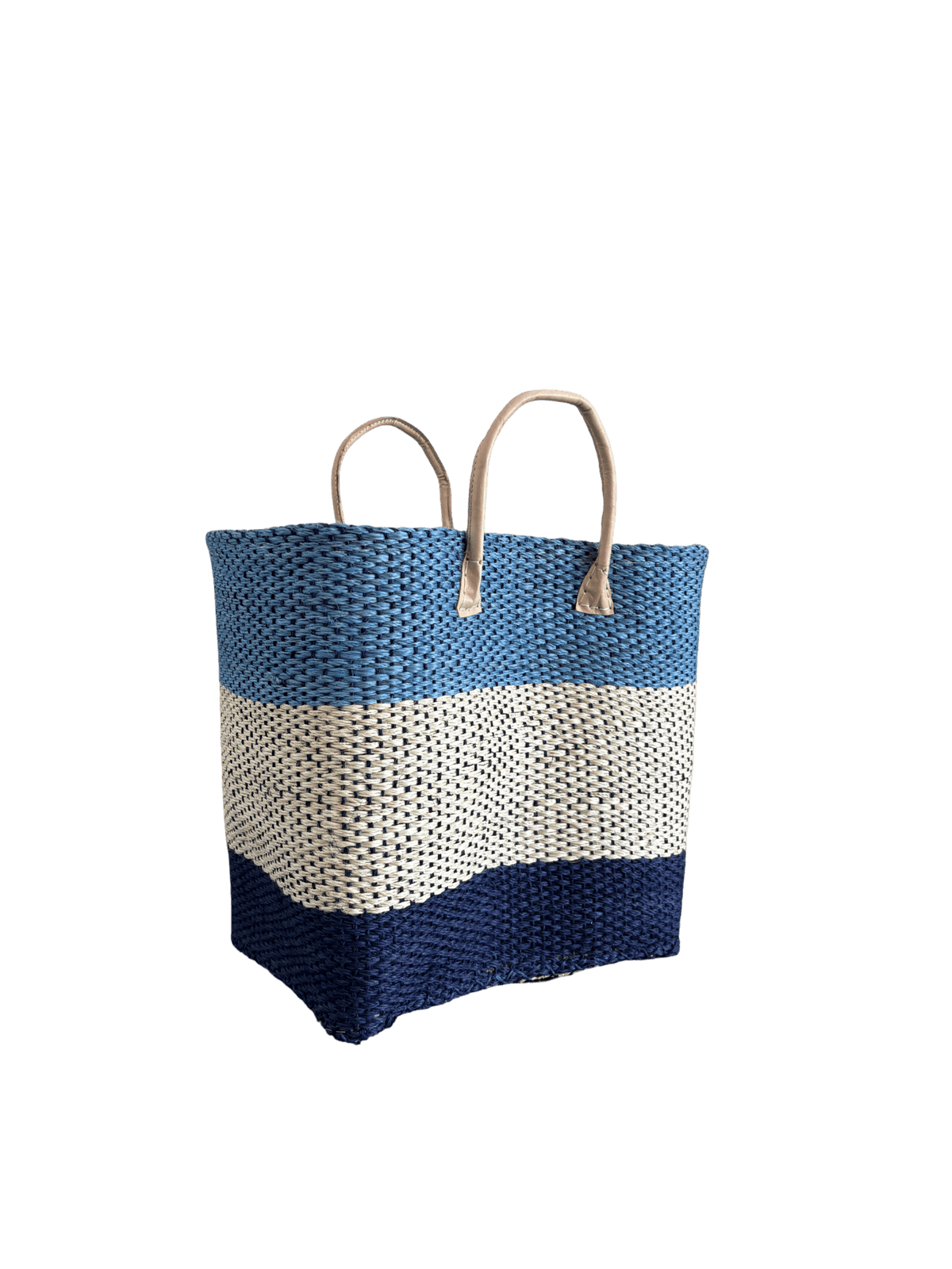 Ocean Blue Sisal Beach Basket - The Hideaway