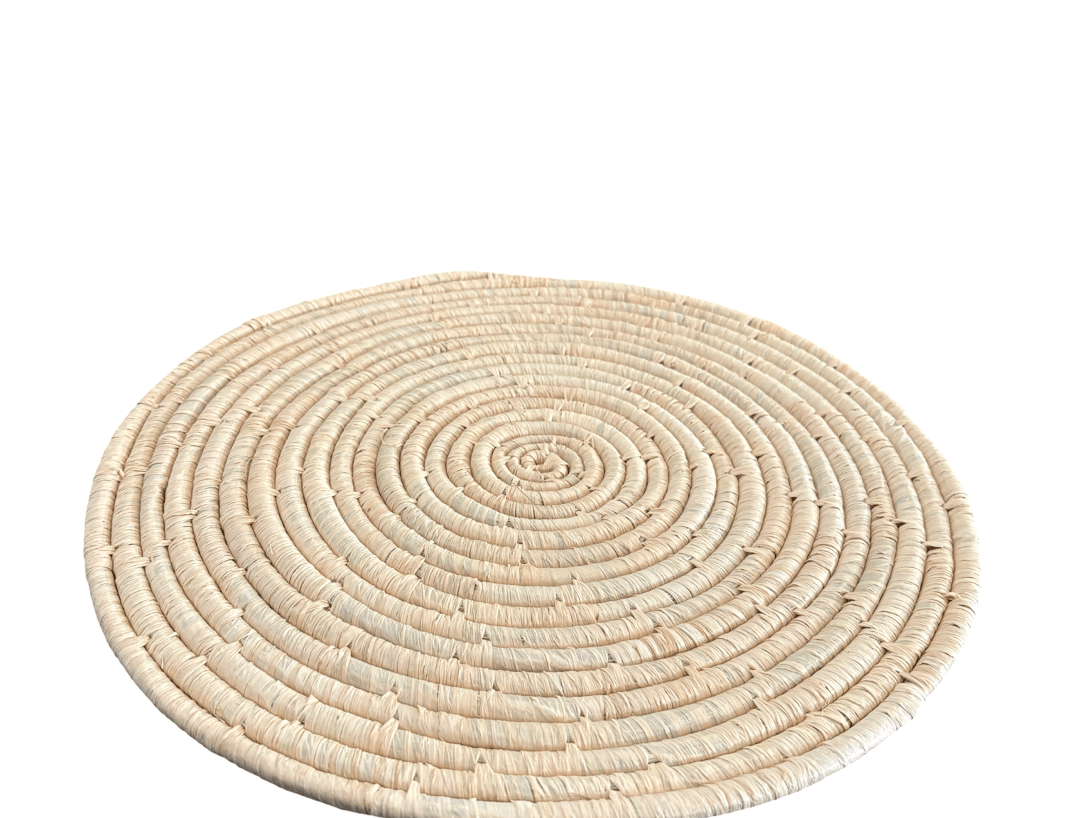 Round Raffia Placemat - The Hideaway