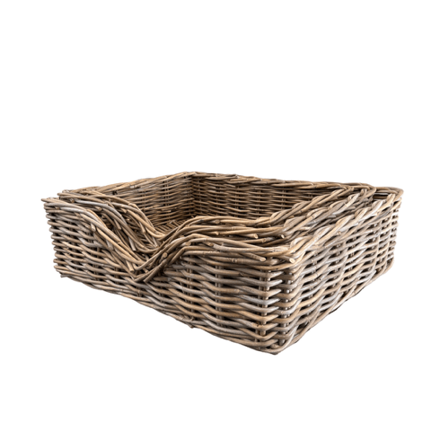 Rattan Dog Bed - The Hideaway