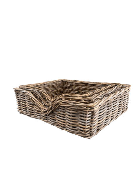 Rattan Dog Bed - The Hideaway