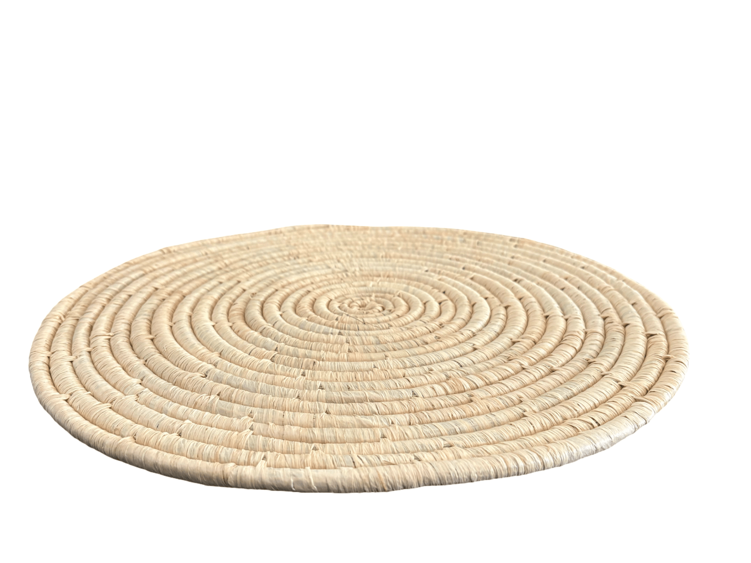 Round Raffia Placemat - The Hideaway