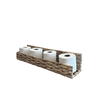 Large Toilet Roll Holder - The Hideaway