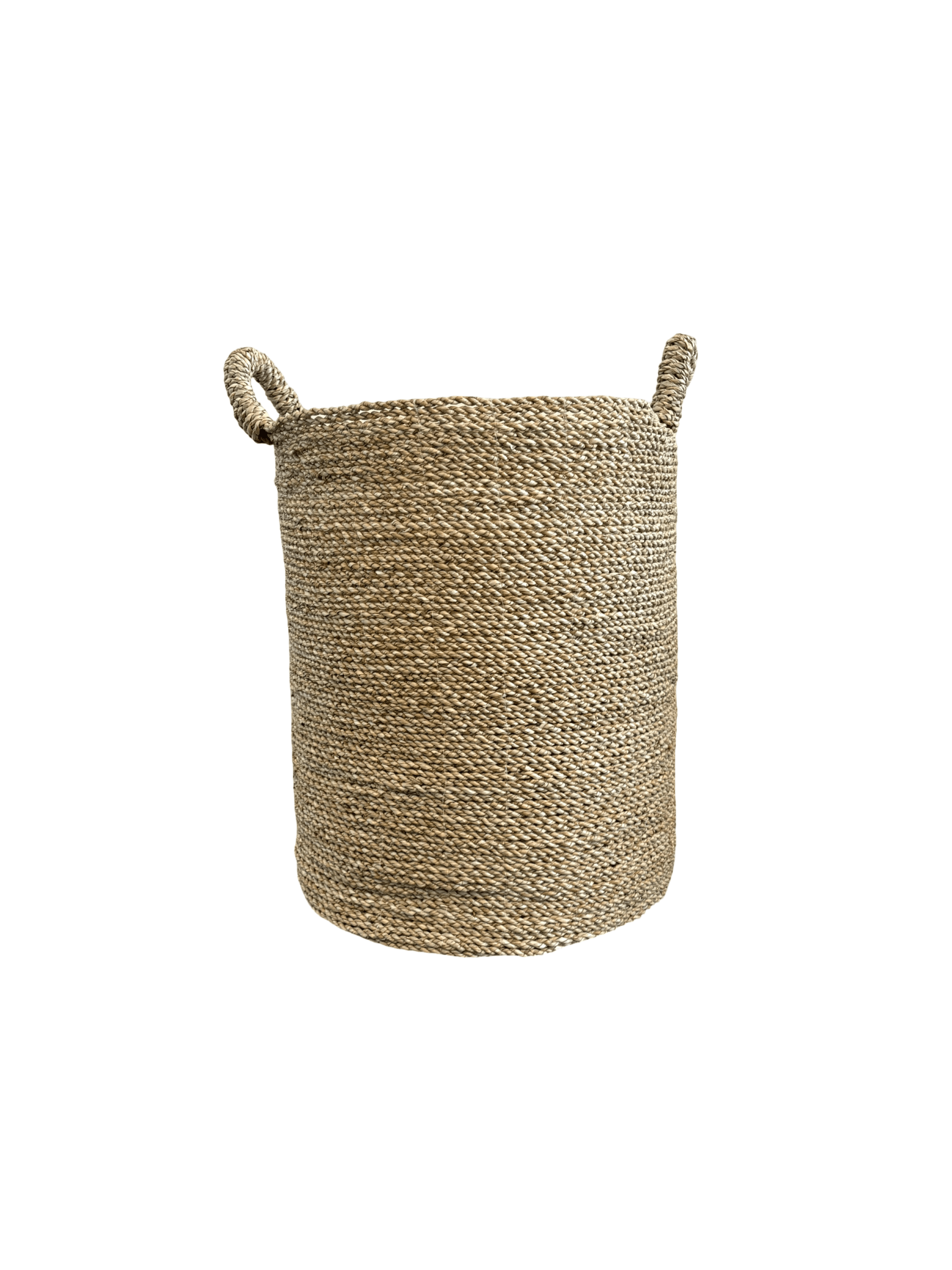 Natural Seagrass Laundry Basket - The Hideaway