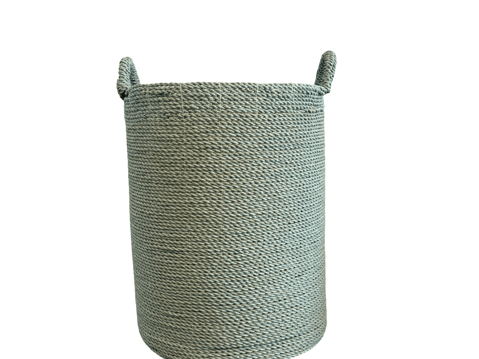 Sage Green Laundry Basket - The Hideaway
